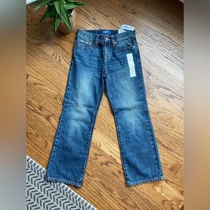 New Old Navy boys size 7 boot-cut jeans